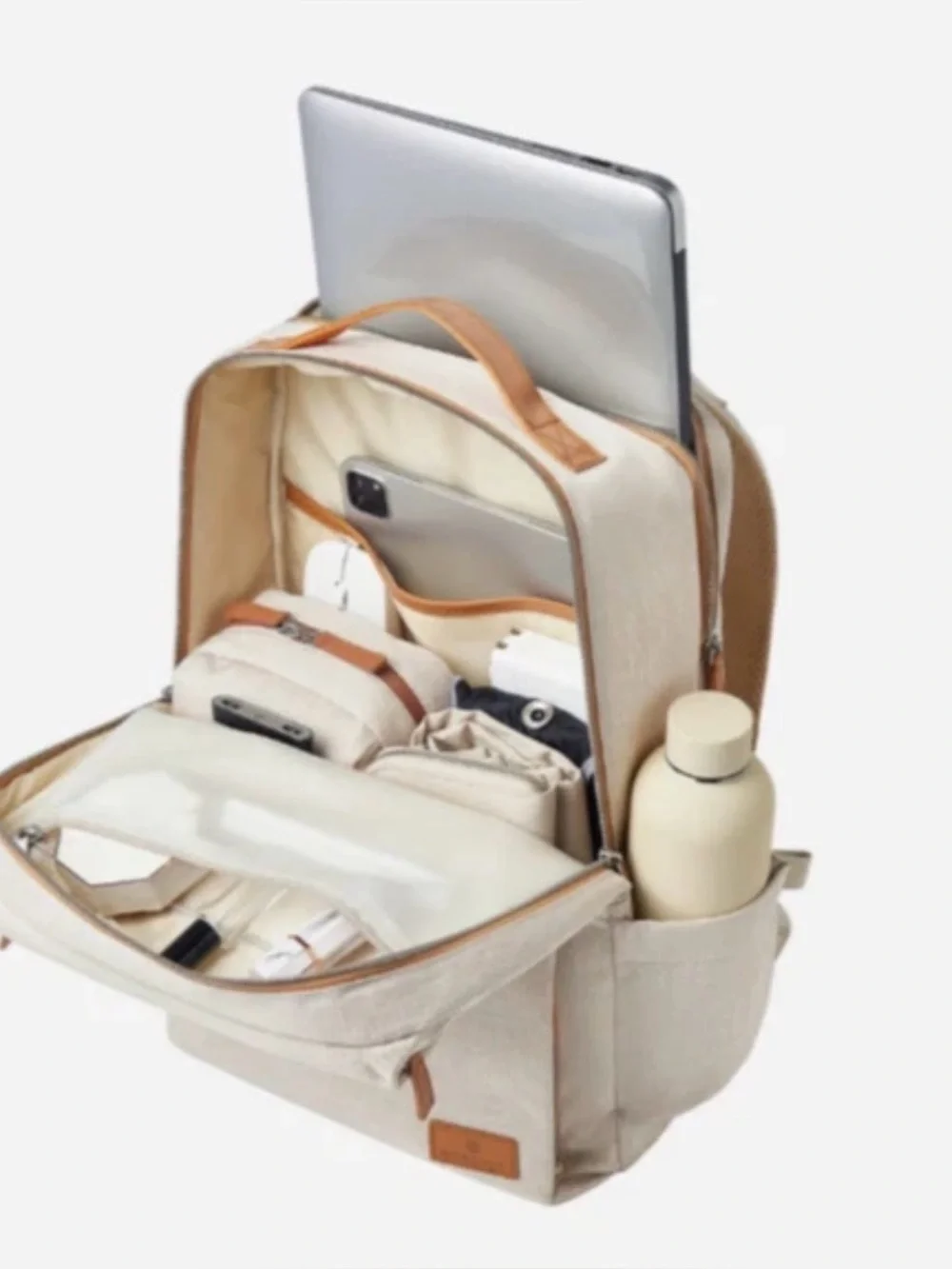 Nordace Sienna Pro Backpack 17” Beige NWOT
